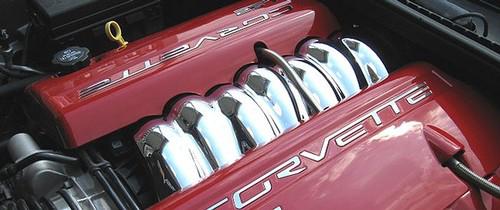 1997-2004 corvette chrome plenum cover abs plastic