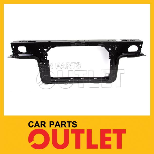 Radiator core new front support body primed fo1225153 1998-2001 lincoln town car