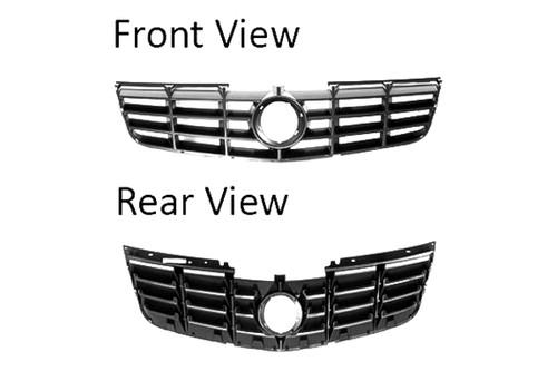 Replace gm1200617c - 06-09 cadillac dts grille brand new car grill oe style