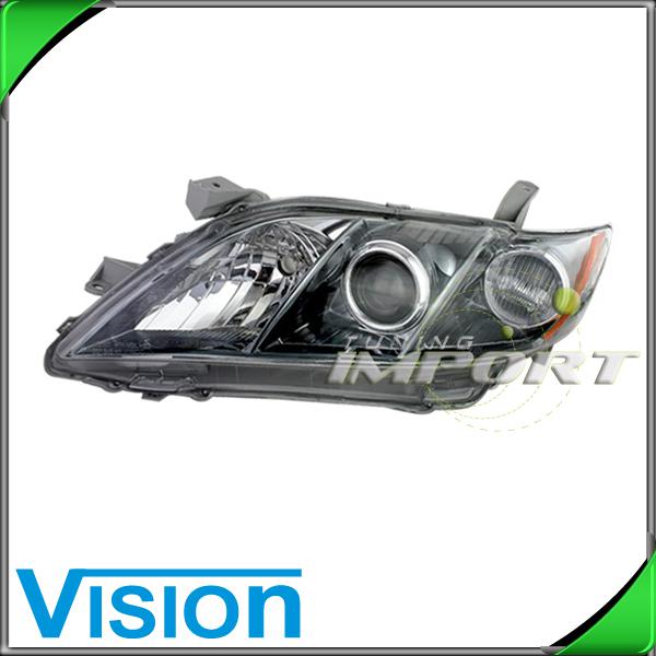 Driver side left l/h headlight lamp assembly 2007-08 toyota camry se usa built