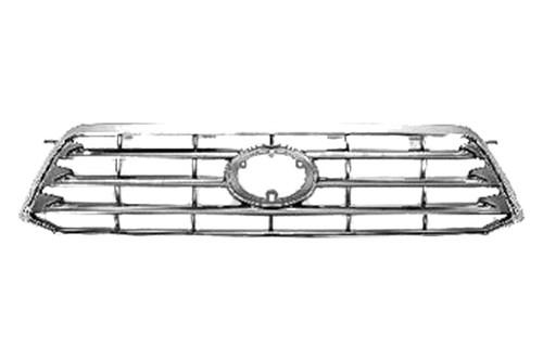 Replace to1200308 - toyota highlander grille brand new truck suv grill oe style