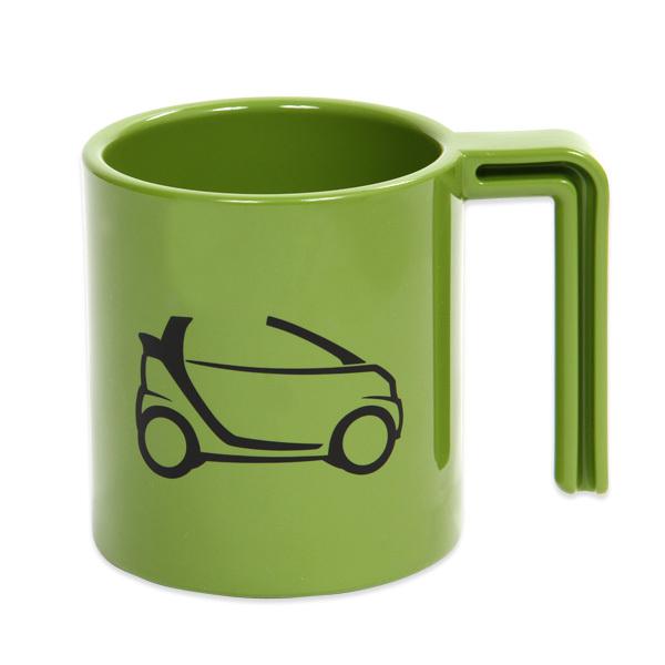 Genuine smart fortwo 14oz coffee mug with smart logo