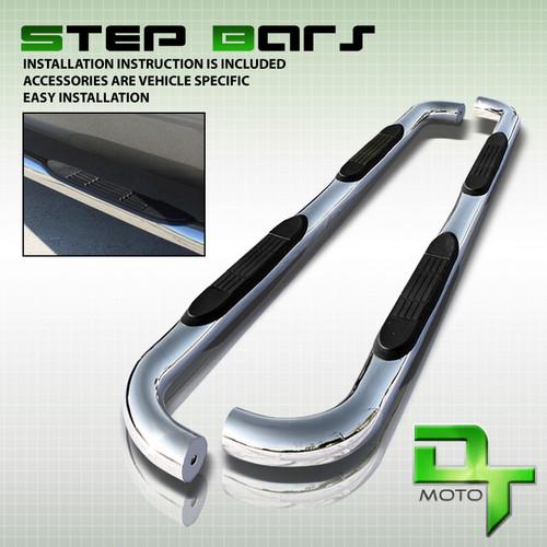 06-12 honda ridgeline t-304 stainless steel side step nerf bars running board