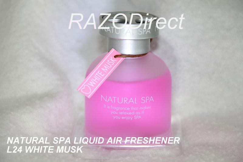 Carmate razo natural spa liquid air freshener white musk ships free!!