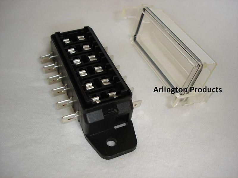 Atc/ato 6-way standard, side terminal fuse block