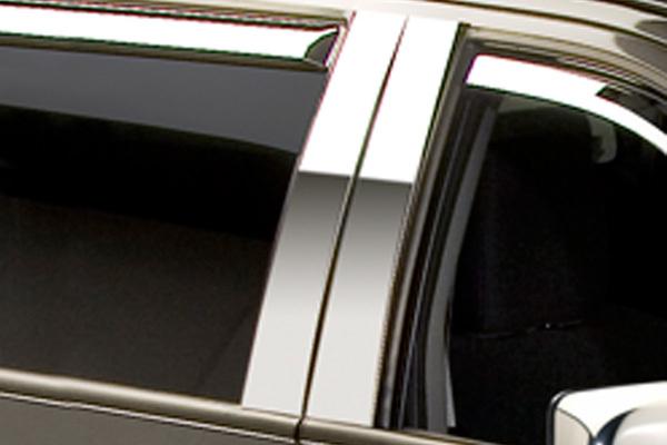 Putco 402601 ford f-150 door pillar posts window covers chrome trim 4 pcs