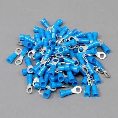 Pico wiring electrical wiring connectors #10 ring 14-16 gauge wire blue setof100