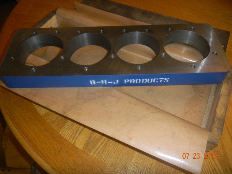 Chevy sbc 302-350,400 cast iron cylinder head torque plate bhj products ch-1-h 