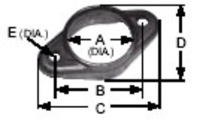 Ap exhaust 8792 exhaust flange-flange