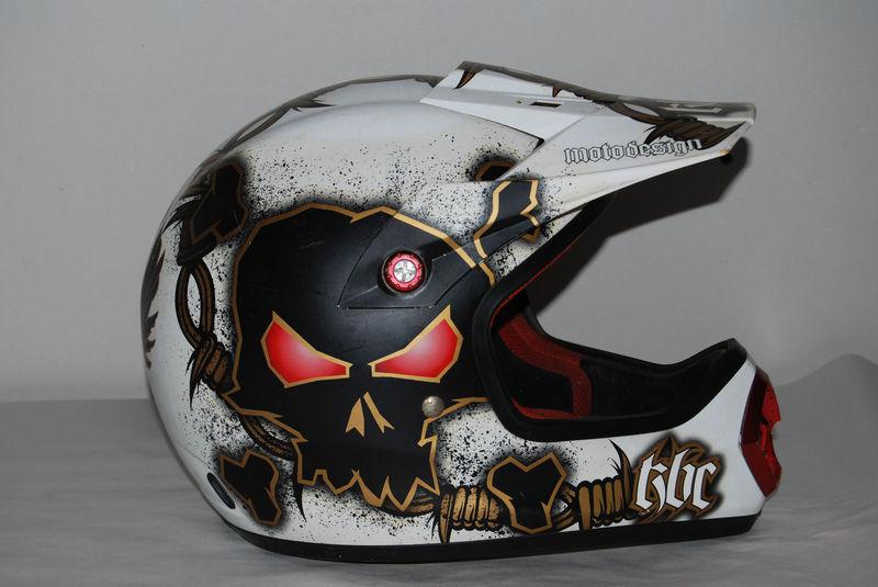 Motodesign motocross helmet medium