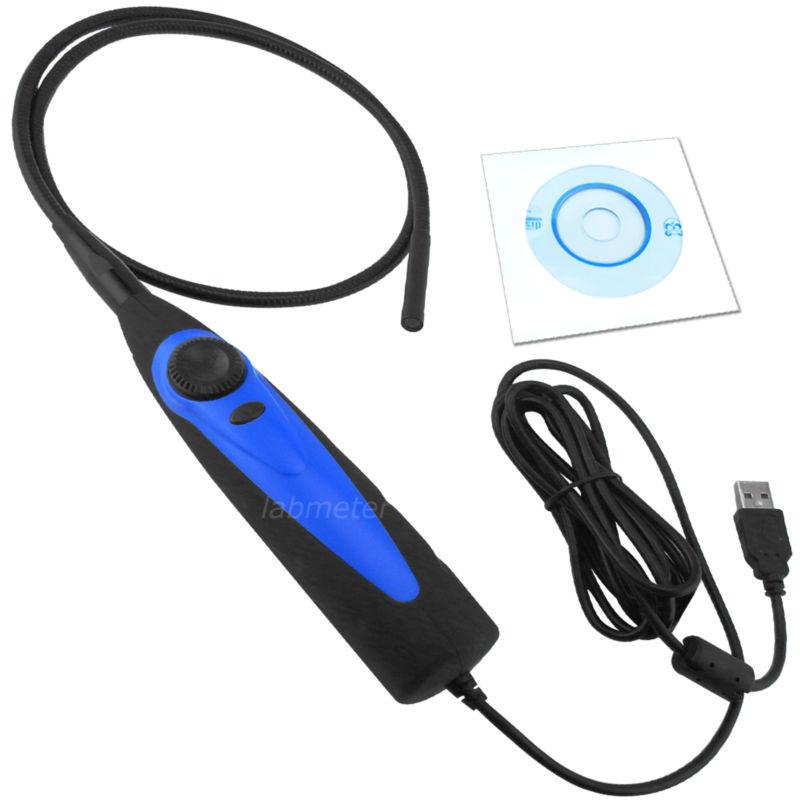Usb video inspection borescope endoscope 7mm waterproof camera head snake scope