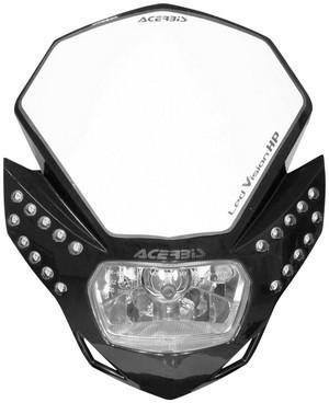 Acerbis headlight led vision hp black