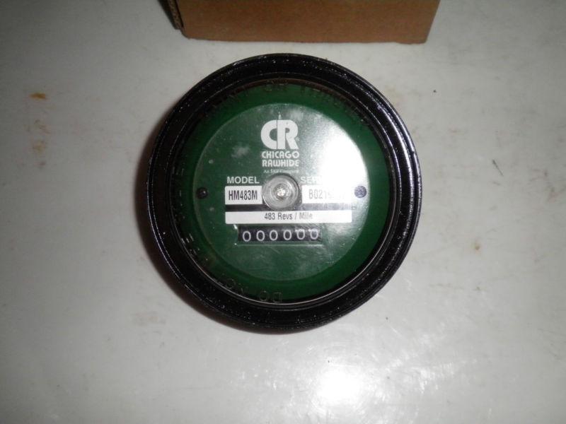 Hubodometer - new / old stock  - part # hm-483 cr / chicago rawhide