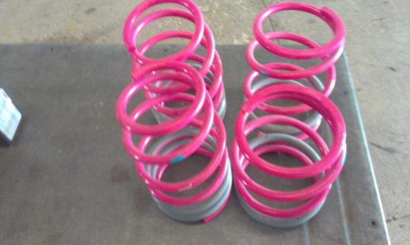 New sti pink springs front/rear (04-07 wrx/sti) sti-st-203804s010/st-203304s010
