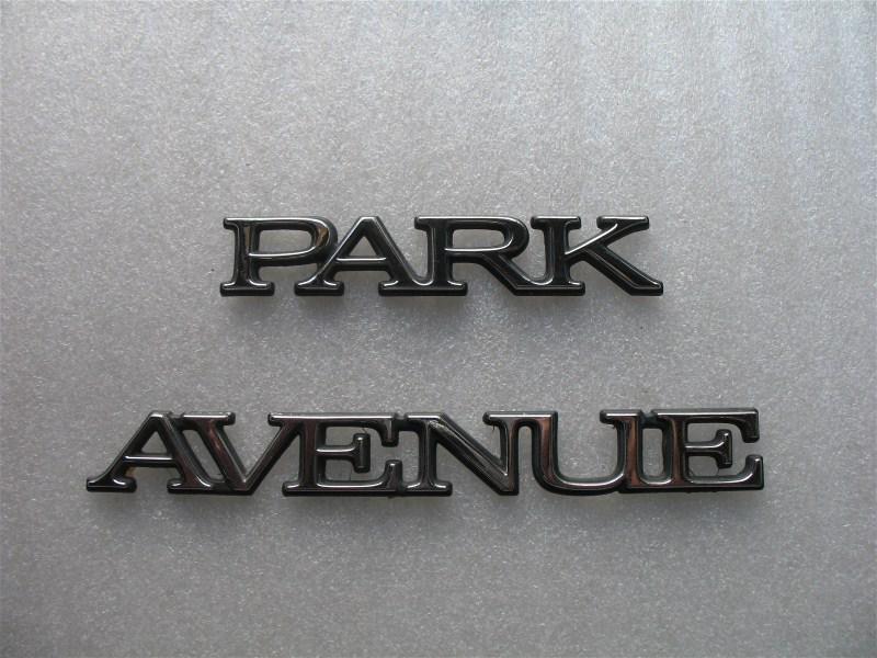 1993 buick park avenue chrome side emblem logo decal badge 91 92 93 94 95 96 97