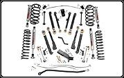 Iron rock off road - 6" suspension lift kit for tj jeep wrangler (1997-2006)