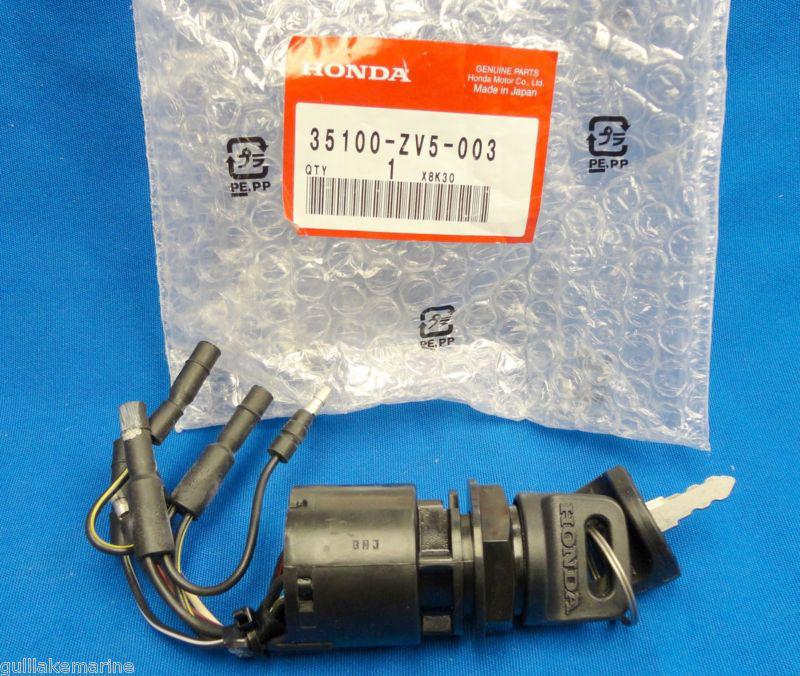 Honda outboard motor ignition  key switch 35100-zv5-003
