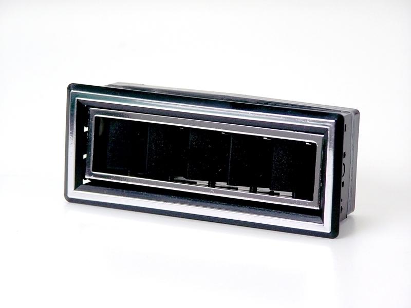 Louver, small in, dash rectangle, 2 inch inlet,[32-6]