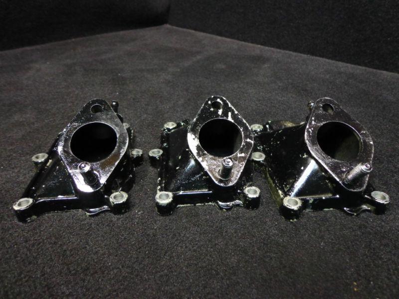 3-intake manifolds #13110-94710-02m~suzuki 1985-1987 dt 55,65 hp 2 stroke ~587