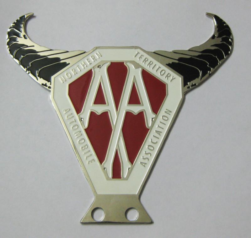 Northern territory automobile association car grill badge emblem logos metal ena