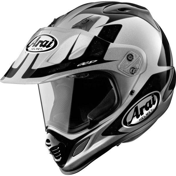 Silver xxl arai xd-4 explore dual sport helmet