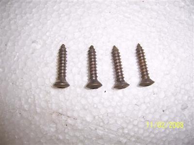 Headlight bezel screws 4 used 1978 - 1987 el camino g body oem 