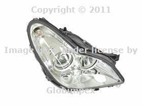 Mercedes w219 (06-10) headlight assembly halogen right genuine new