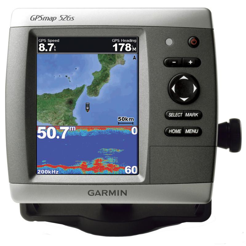Garmin gpsmap 526s chartplotter/fishfinder combo w/o transducer 010-00772-02