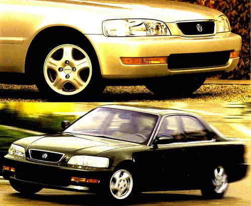 1996 acura 2.5tl & 3.2tl sedan factory brochure-acura 