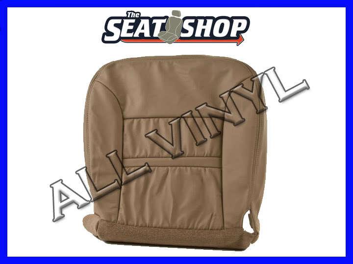 00 01 ford excursion med parchment all vinyl seat cover lh bottom