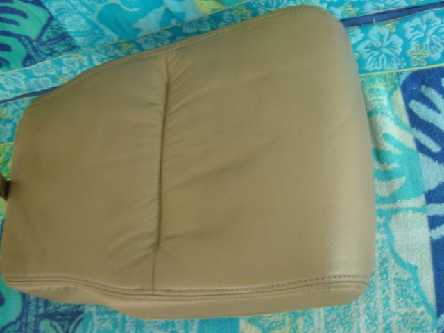 2005-2007 honda odyssey center console tan leather  seat cusion - 