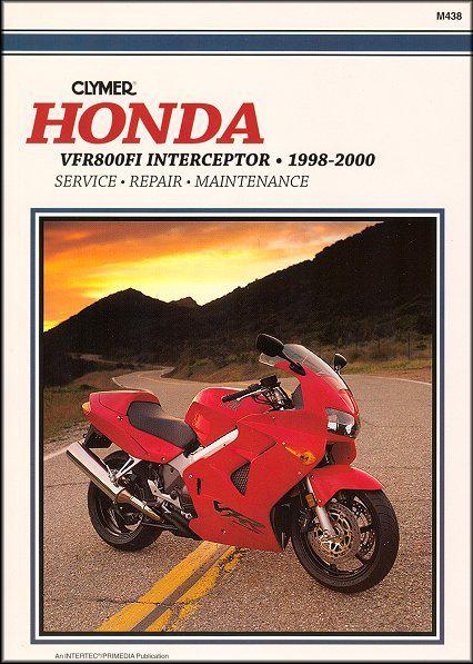 Honda vfr800fi interceptor repair manual 1998-2000