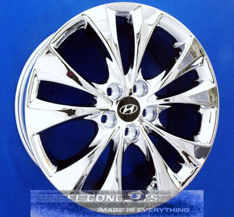 Hyundai azera 18 inch chrome wheel exchange oem rims 18" 70830