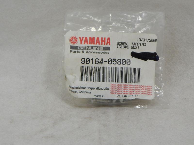 Yamaha 90164-05800 screw *new