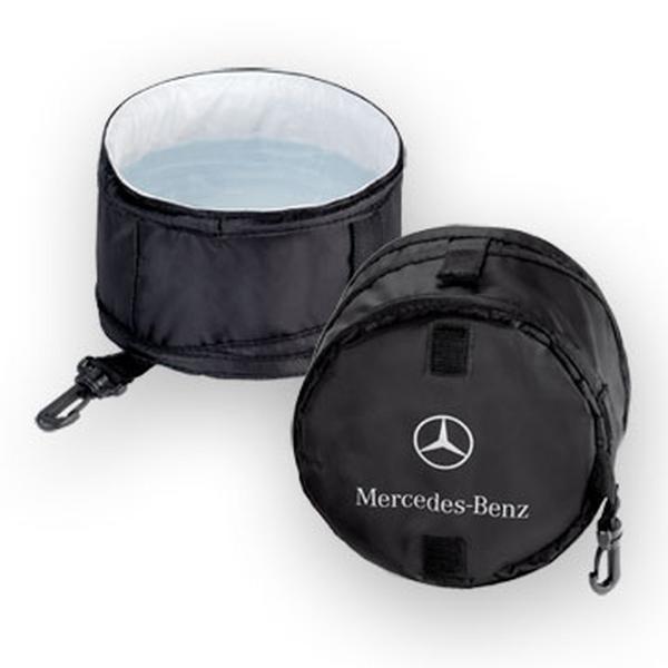 New genuine mercedes portable pet bowl water dog 