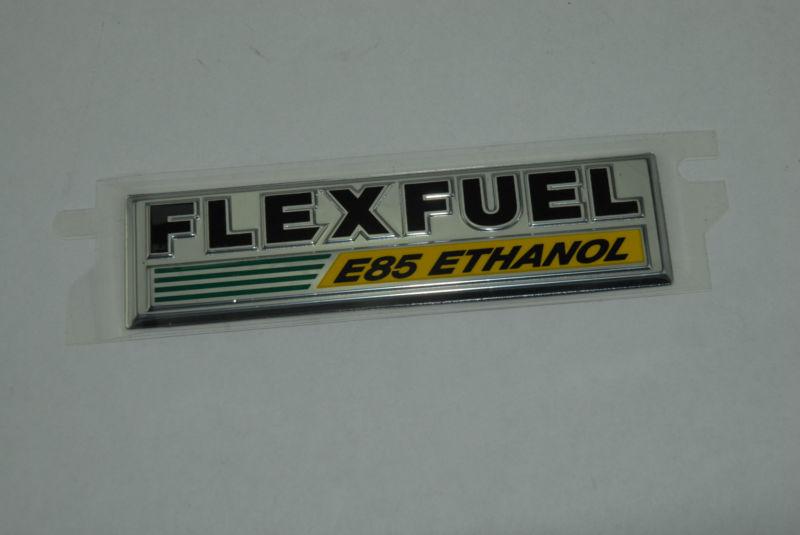 Dodge jeep flex fuel e85 ethanol emblem nameplate oem mopar 55372784aa 07-13
