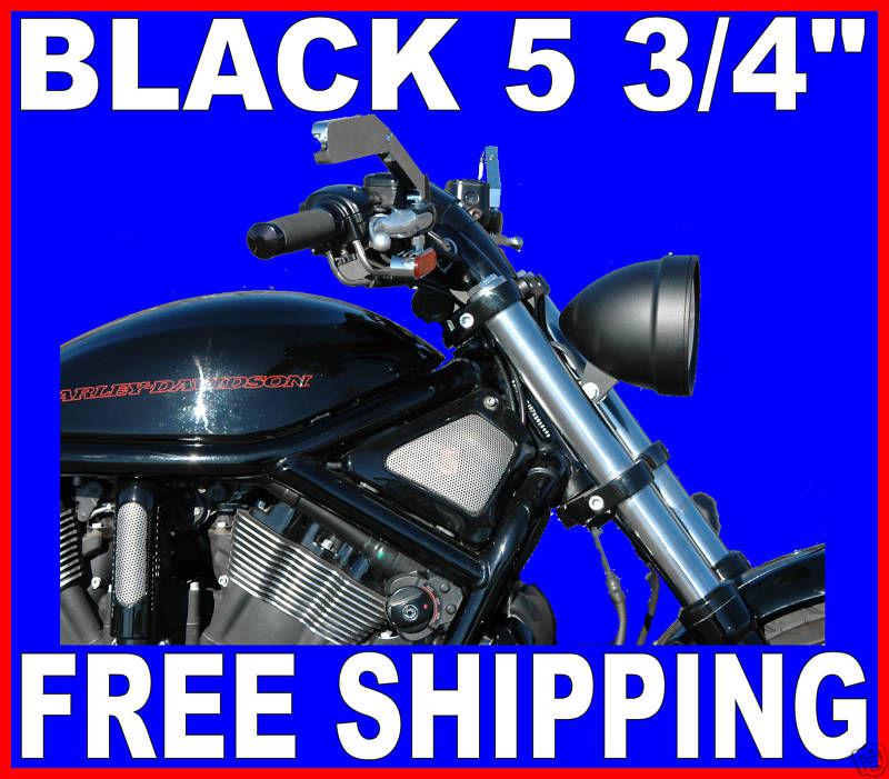  new v factor h4 black headlight harley night rod special v-rod chopper bobber