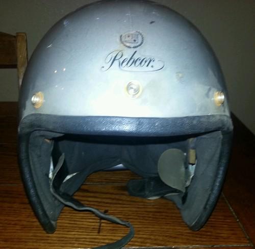 Vintage rebcor motorcycle helmet