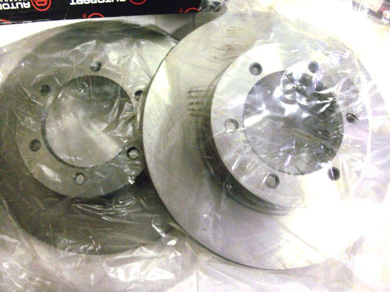 Gmc sierra 1500 4wd  1999-2000  rear  brake rotor set/pair - two