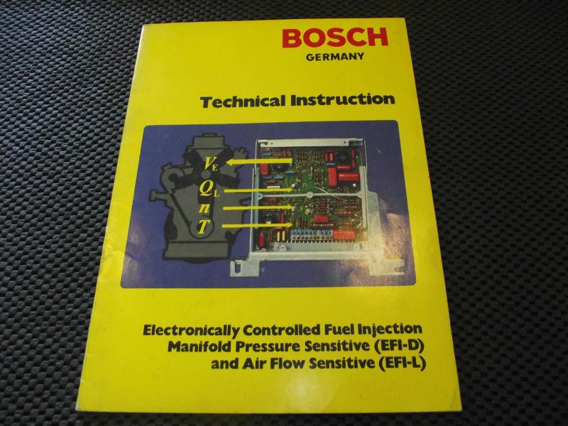 Bosch germany technical instruction 