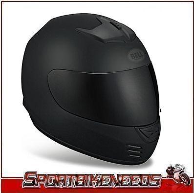 Bell arrow matte black solid helmet size s small full face street helmet