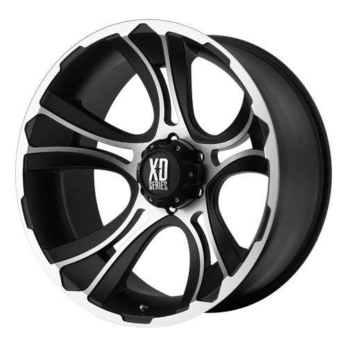 Kmc xd series crank 20 x 9, 8 x 180 0 offset black (1) wheel/rim