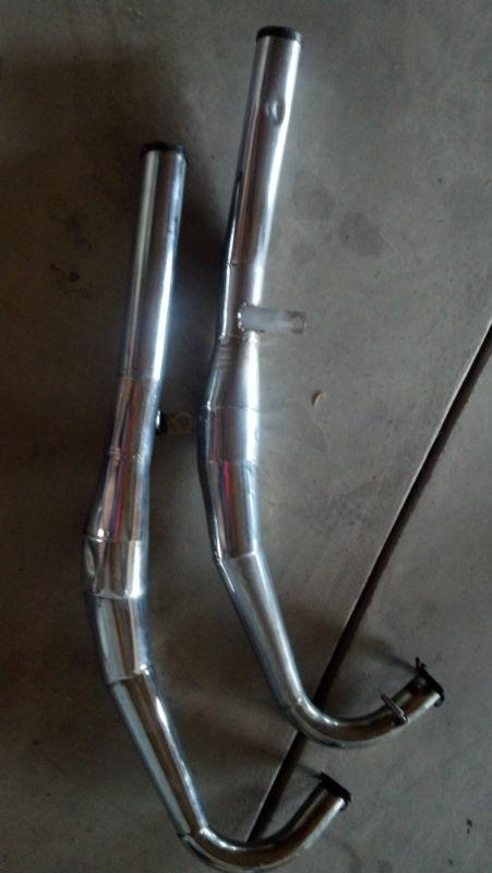 Rd350 rd400 chrome dg expansion chambers exhaust
