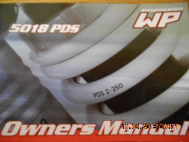 Wp 5018 pds owners manual