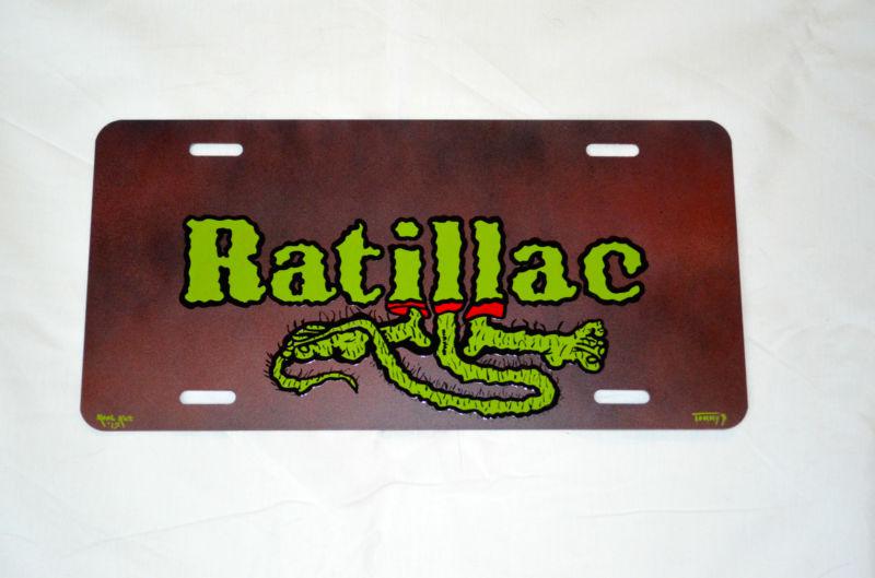 Rat license plate