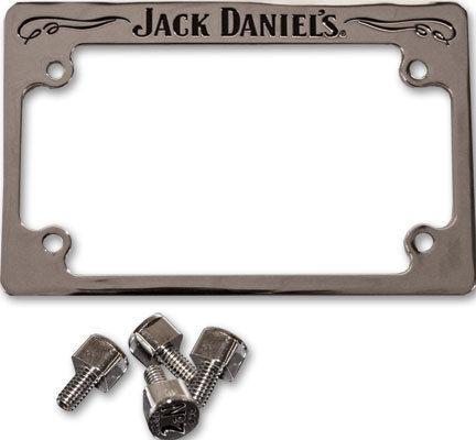 Jack daniels classic harley davidson license plate frame - fits motorcycles only