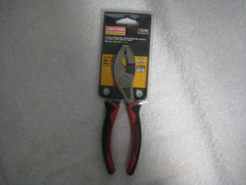 Craftsman professional 6 3-4 in slip joint plier - rare - 45760