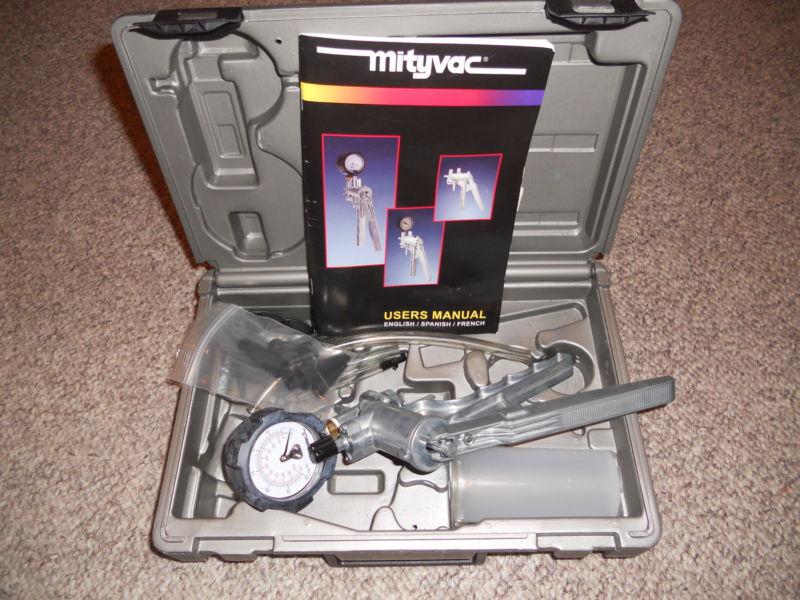 Mityvac 4000 silverline automotive vacuum test kit