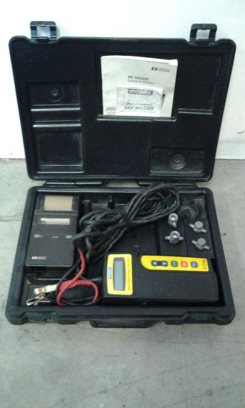  midtronics  diagnostic car 12 v battery charger  & micro 500 analyzer + printer