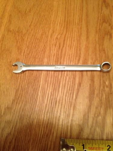Snap on - 8mm  combination wrench, 12 point, short -part# oexm8
